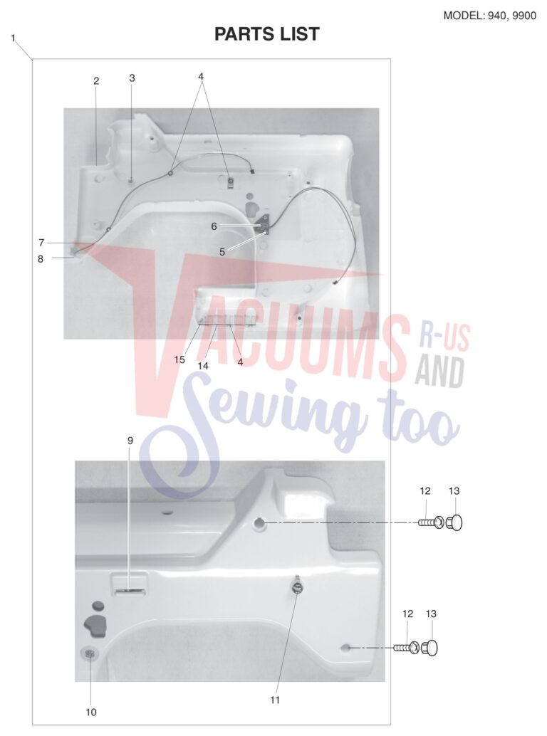 Elna EL940PRO schematic page 12 preview