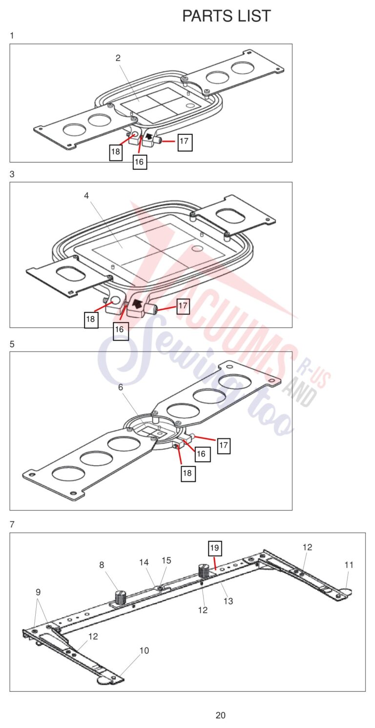 Elna EL940PRO schematic page 13 preview