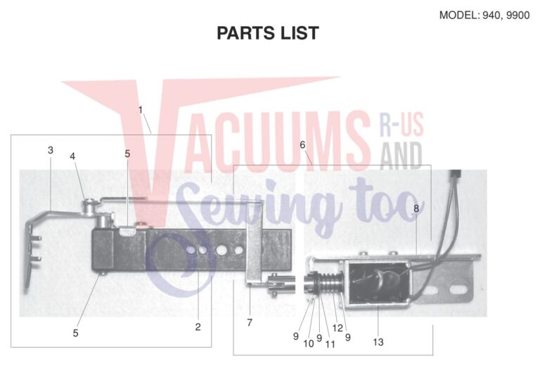 Elna EL940PRO schematic page 19 preview