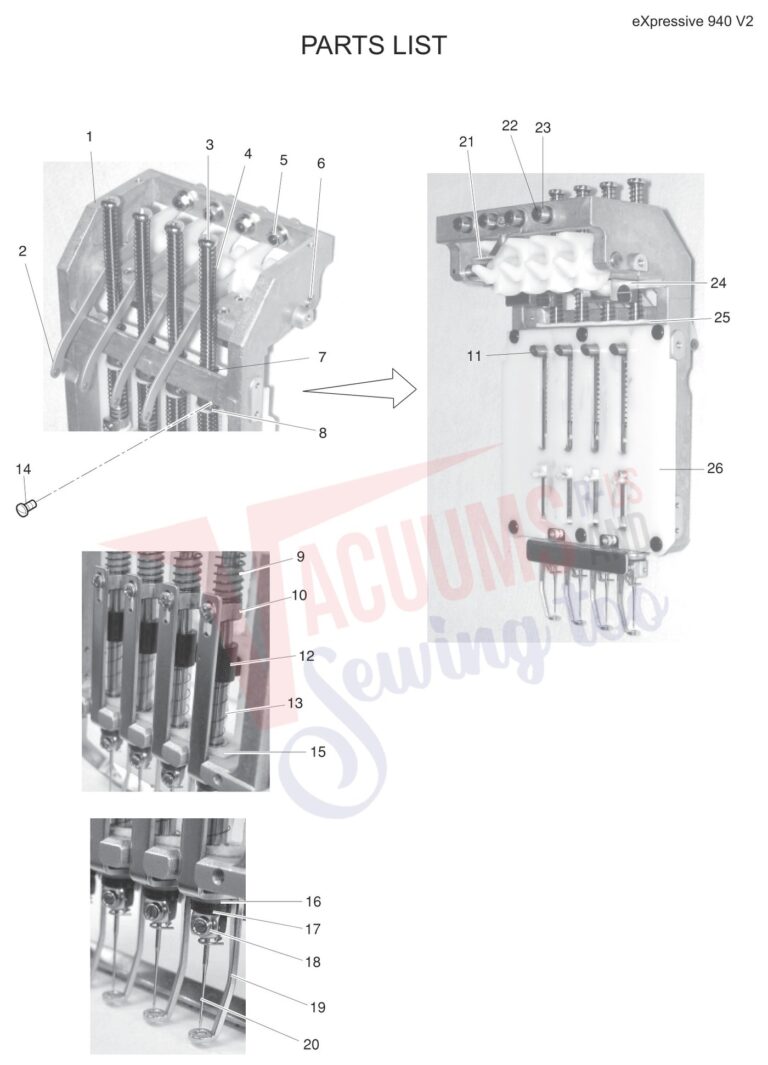 Elna EL940 V2 schematic page 2 preview