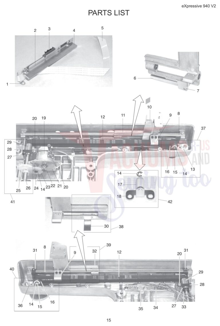 Elna EL940 V2 schematic page 7 preview