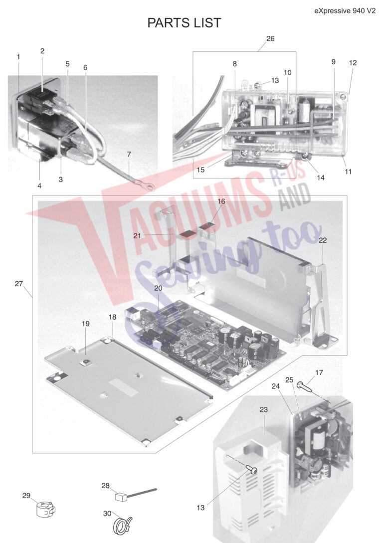 Elna EL940 V2 schematic page 8 preview