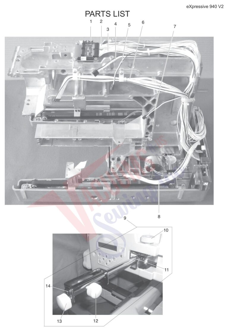 Elna EL940 V2 schematic page 9 preview