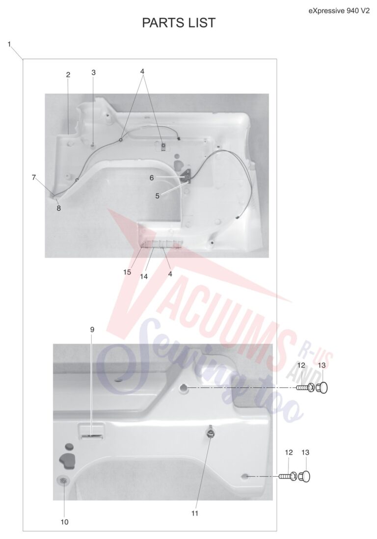 Elna EL940 V2 schematic page 12 preview