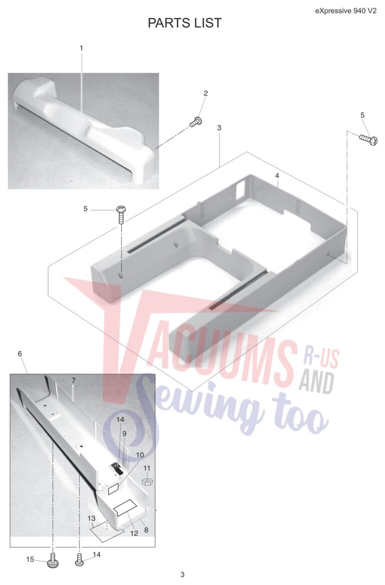 Elna EL940 V2 schematic page 16 preview