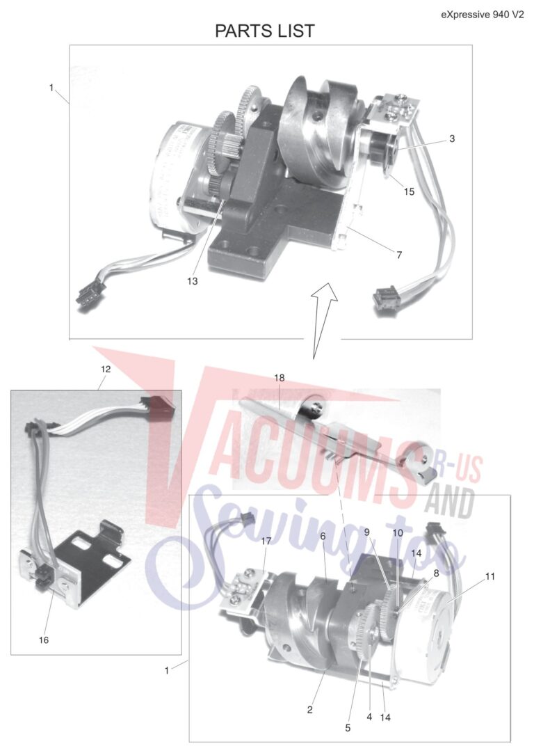 Elna EL940 V2 schematic page 22 preview