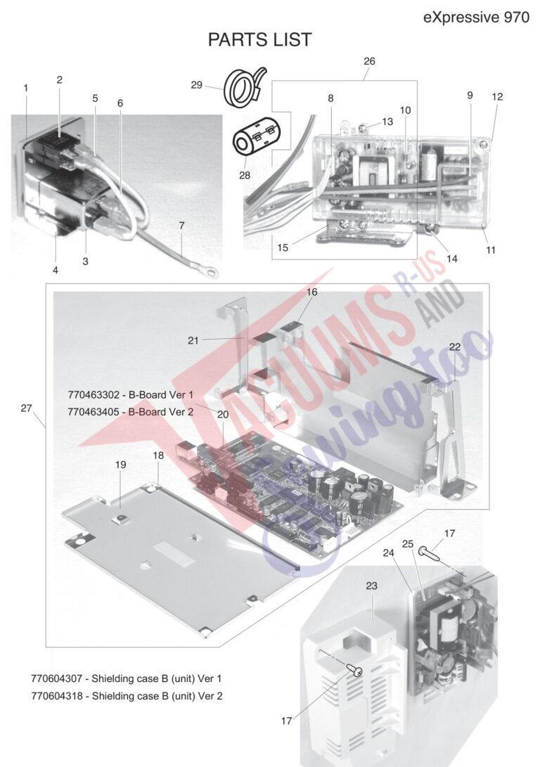 Elna EL970 V2 schematic page 8 preview