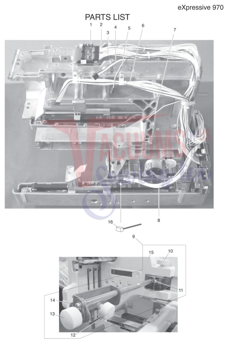 Elna EL970 V2 schematic page 9 preview