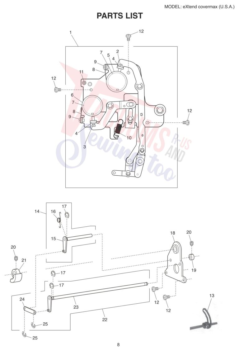 Elna ELCOVERMAX schematic page 10 preview