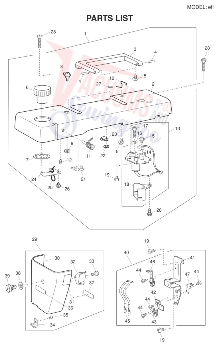 Elna ELEF1 schematic page 1 preview
