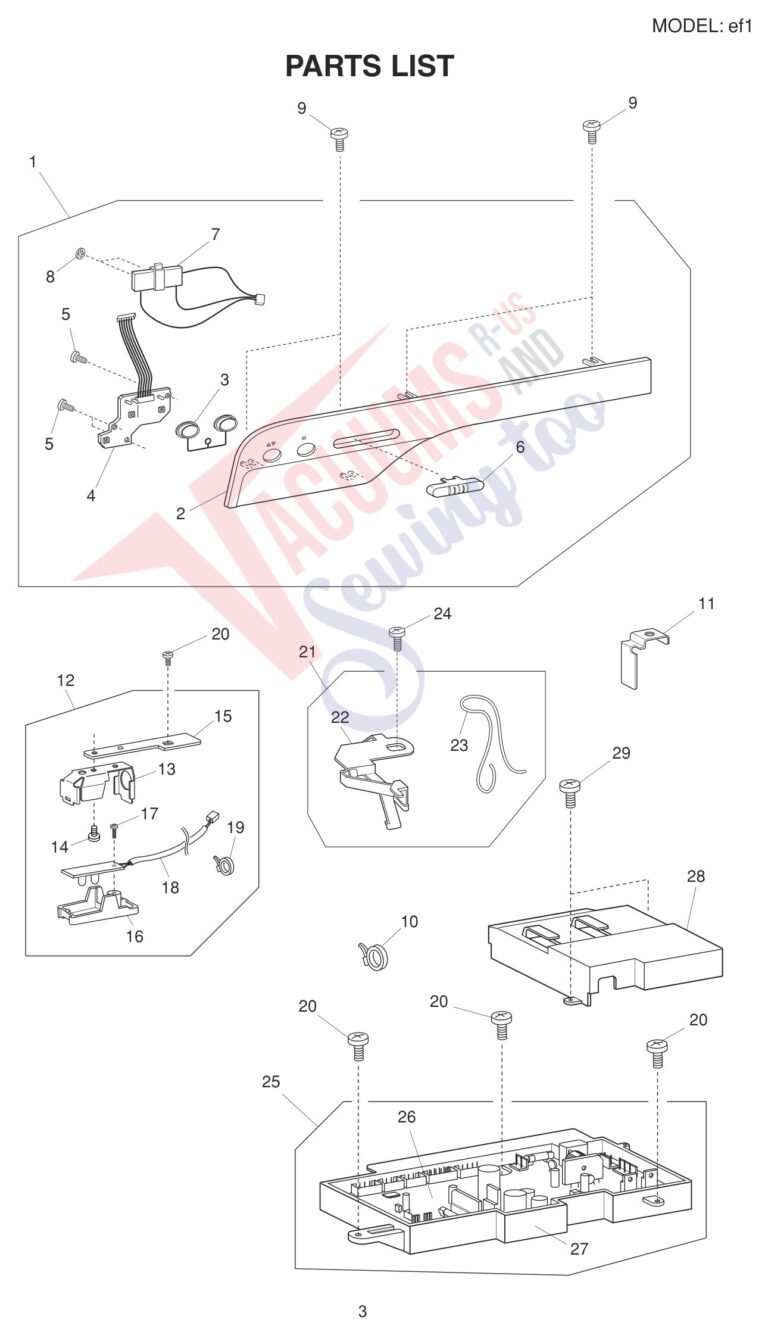 Elna ELEF1 schematic page 4 preview