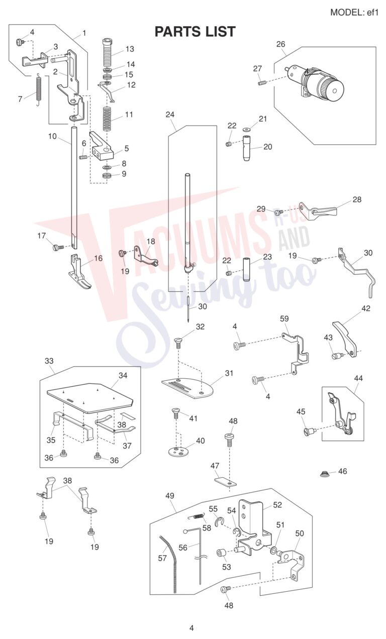 Elna ELEF1 schematic page 5 preview