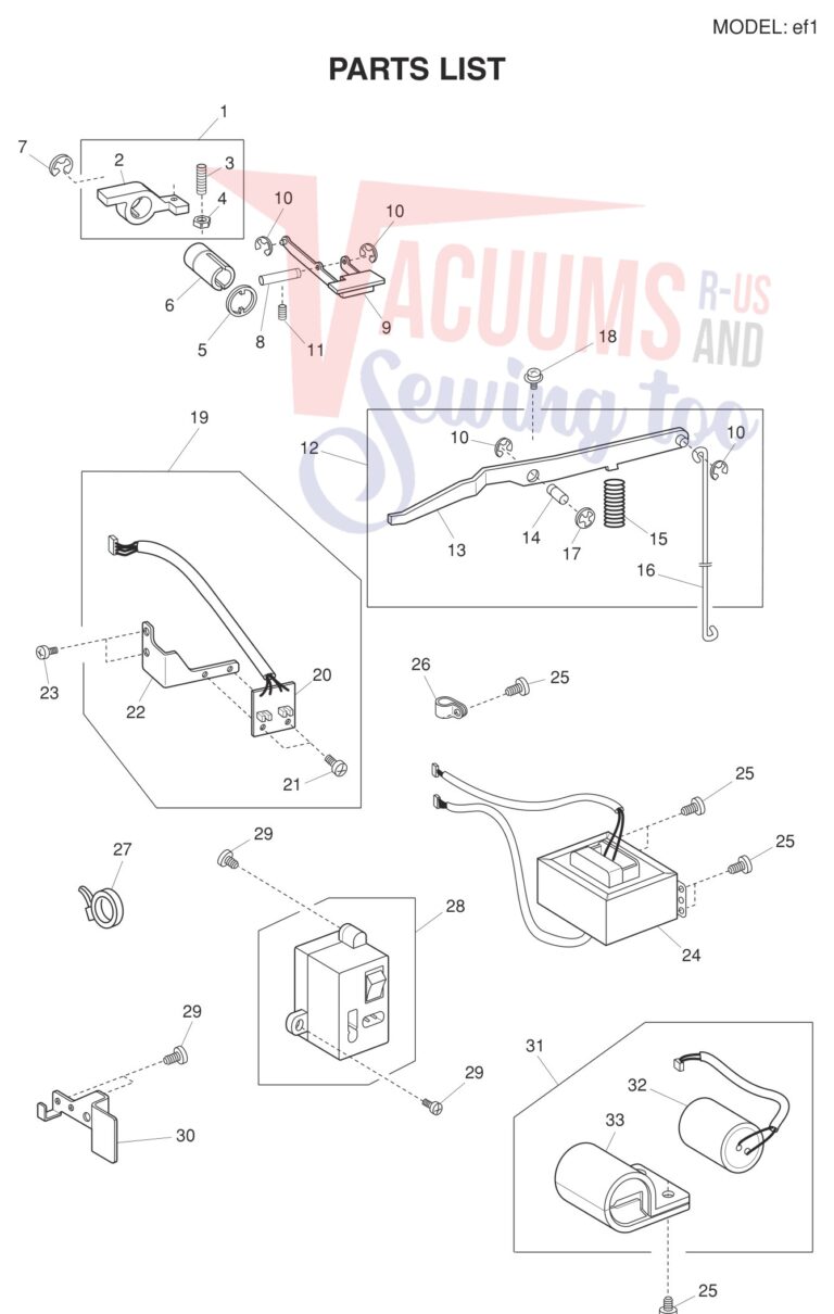 Elna ELEF1 schematic page 10 preview