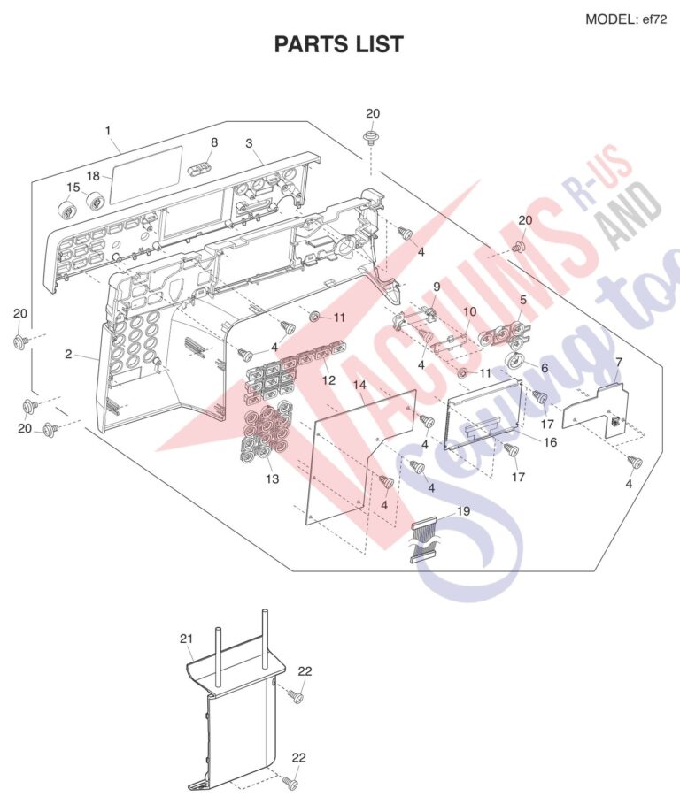 Elna ELEF72 schematic page 1 preview