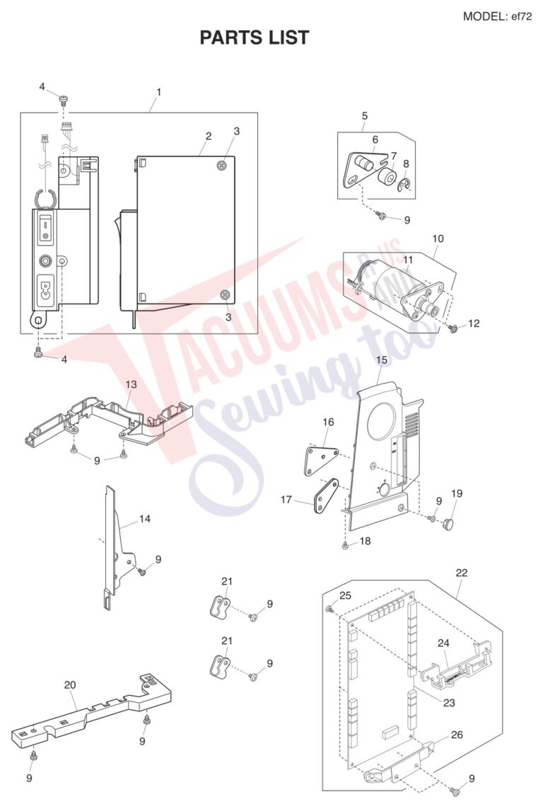 Elna ELEF72 schematic page 3 preview