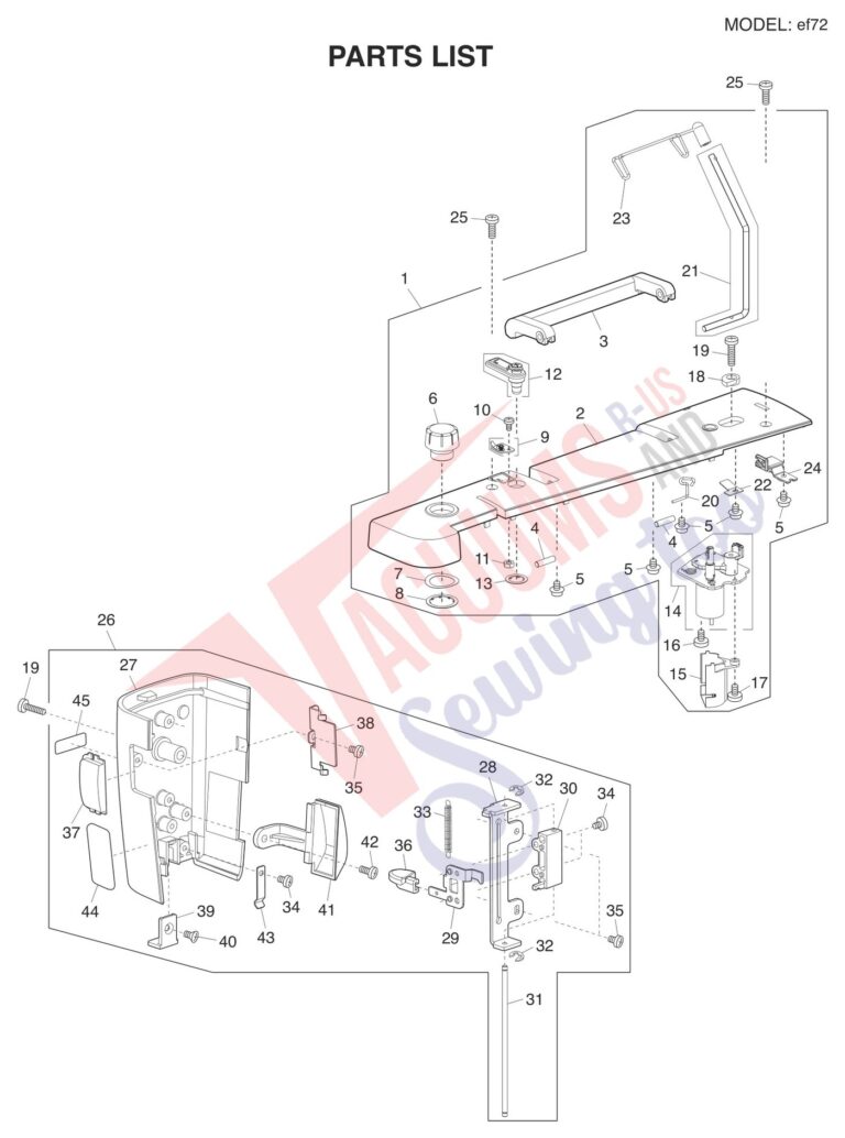 Elna ELEF72 schematic page 6 preview