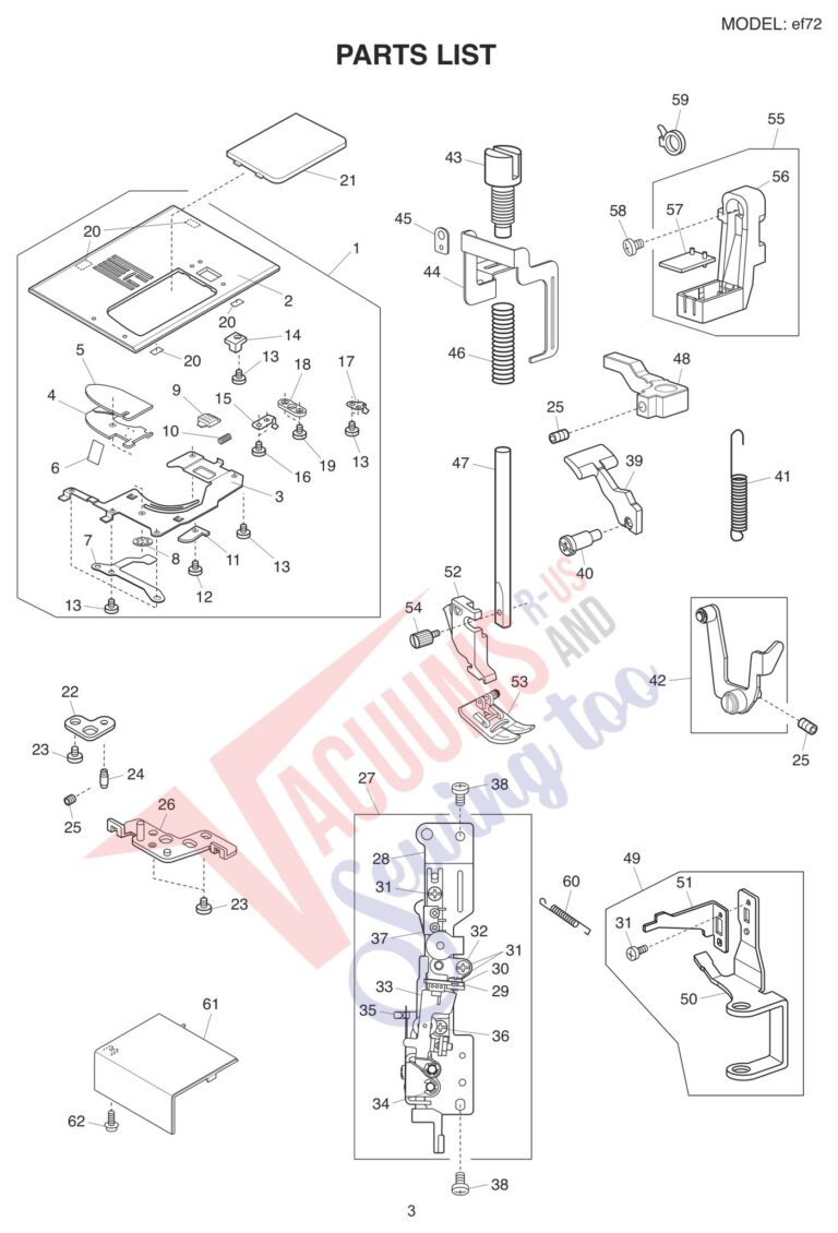 Elna ELEF72 schematic page 7 preview
