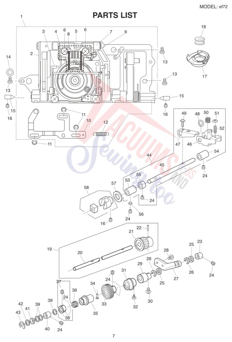Elna ELEF72 schematic page 11 preview