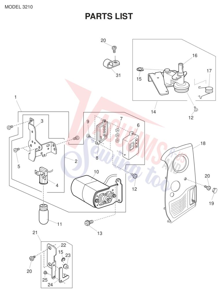 Elna ELJ3210 schematic page 2 preview