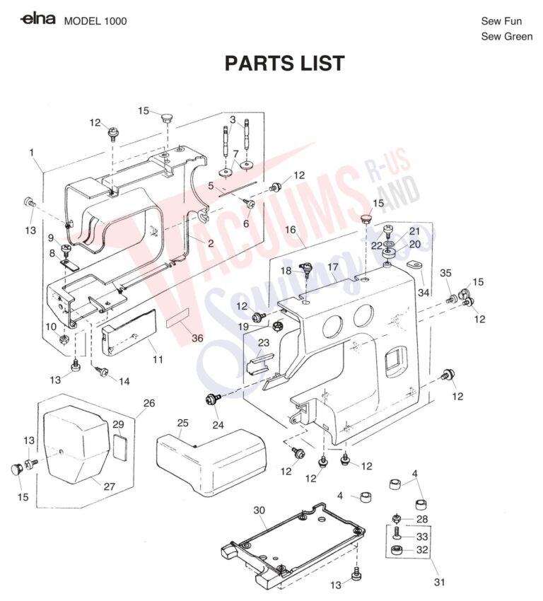 Elna ELSEWFUN schematic page 1 preview