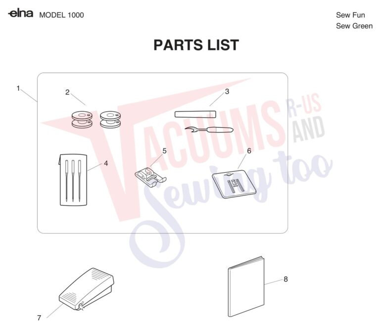 Elna ELSEWFUN schematic page 9 preview