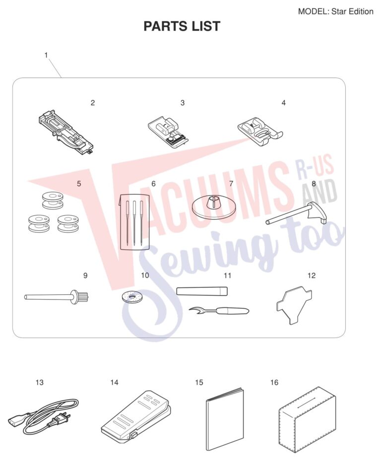 Elna ELSTAR schematic page 8 preview