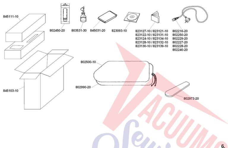 Elna EP520 schematic page 6 preview