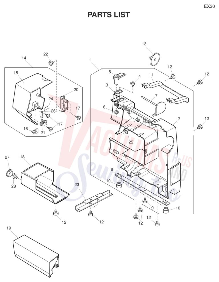 Necchi EX30 schematic page 5 preview