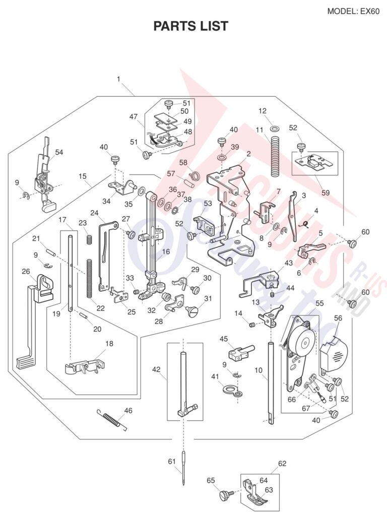 Necchi EX60 schematic page 2 preview