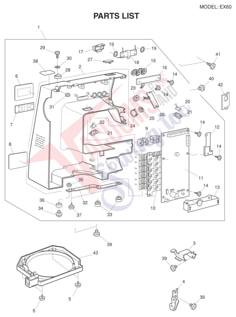 Necchi EX60 schematic page 6 preview