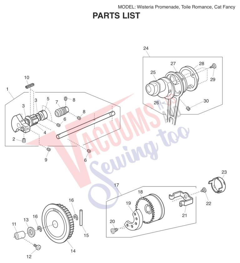 Janome Fancy schematic page 4 preview