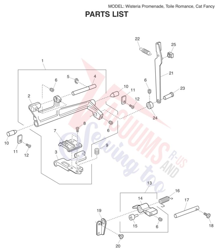 Janome Fancy schematic page 7 preview