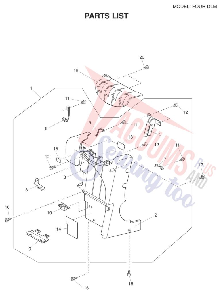Janome Four DLB schematic page 1 preview