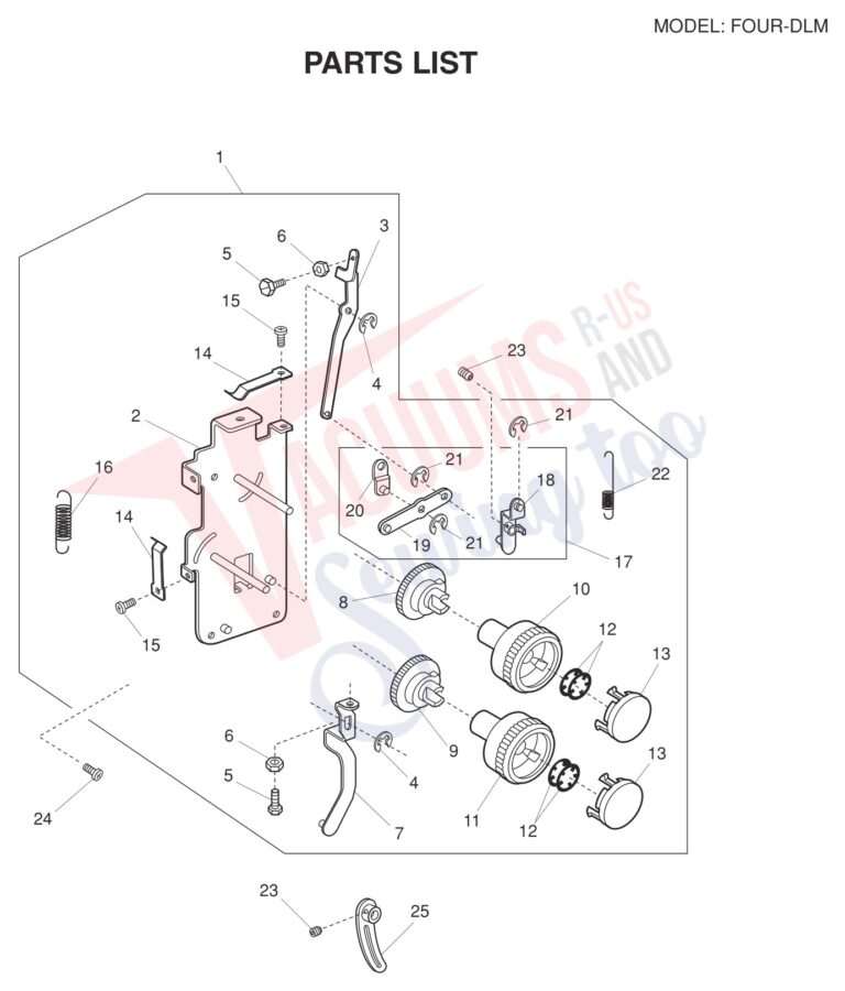 Janome Four DLB schematic page 2 preview