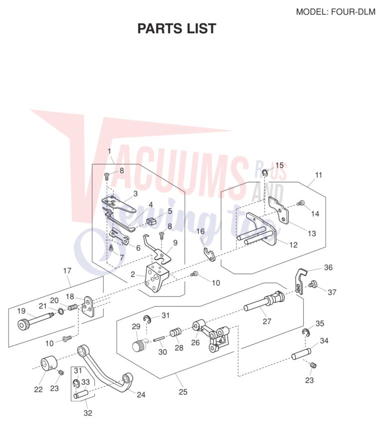 Janome Four DLB schematic page 10 preview