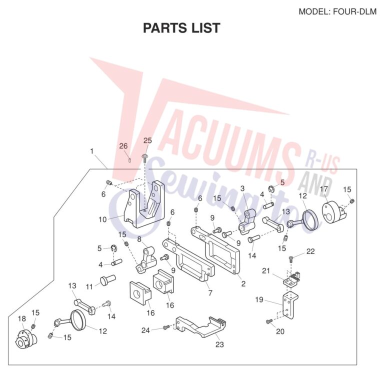 Janome Four DLB schematic page 11 preview