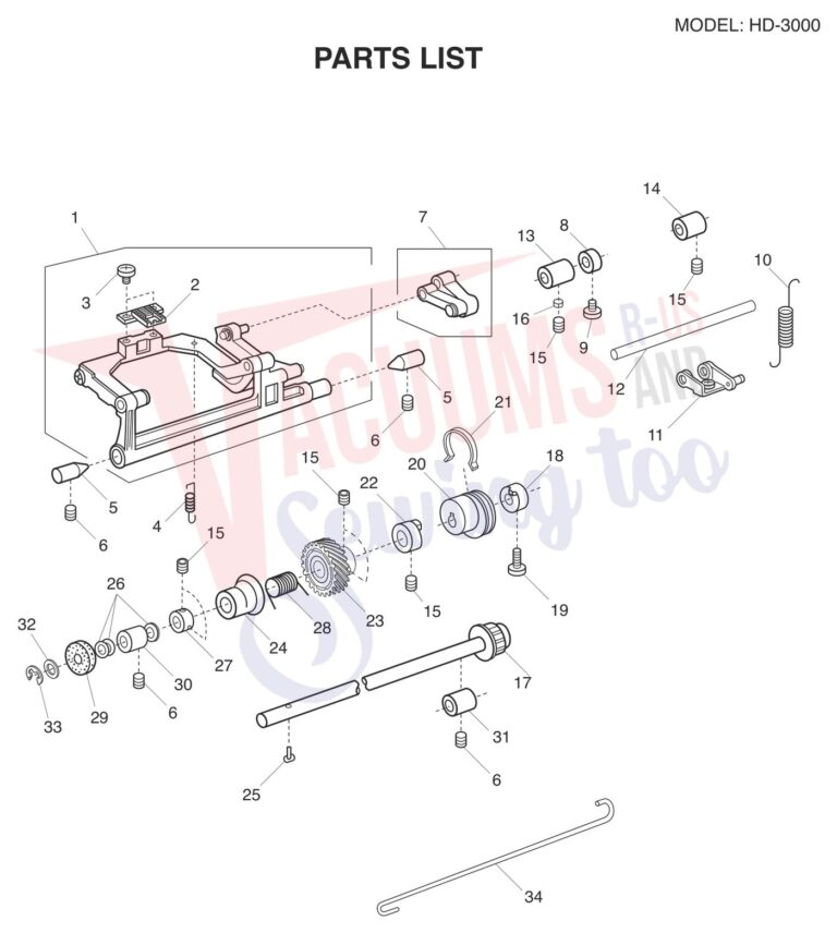 Janome HD3000 V2 schematic page 10 preview