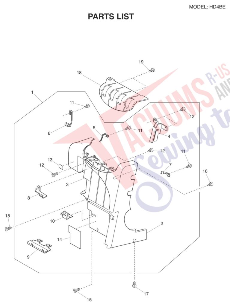 Janome HD4 schematic page 1 preview