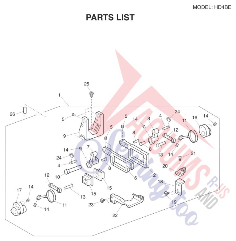 Janome HD4 schematic page 11 preview