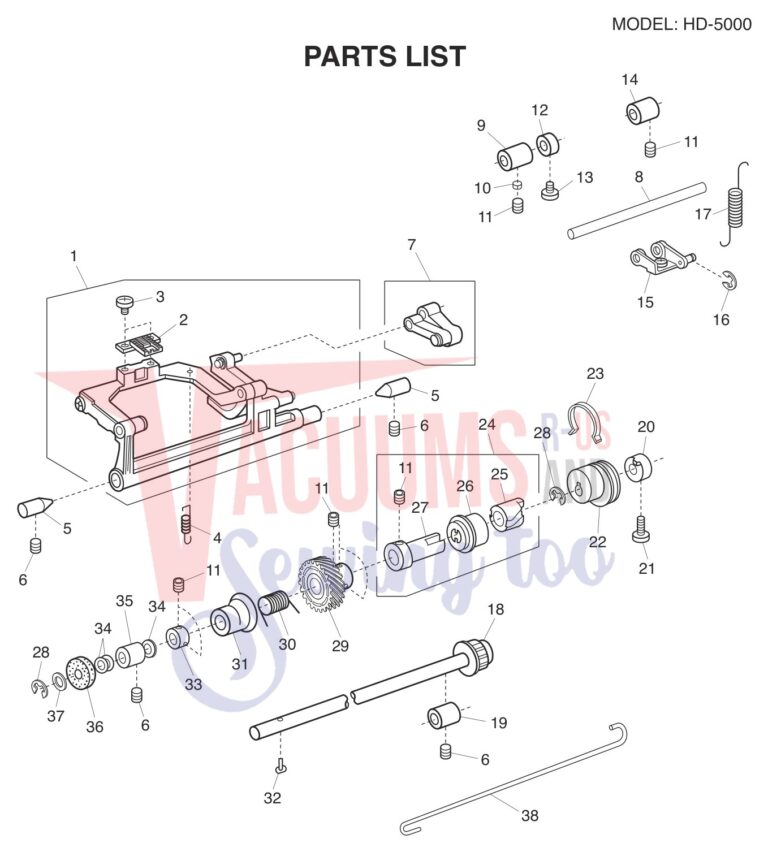 Janome HD5000 schematic page 10 preview