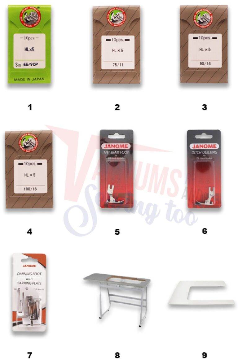 Janome HD9 schematic page 4 preview