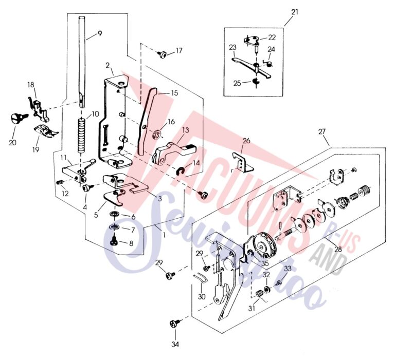 Janome HF1012 schematic page 3 preview