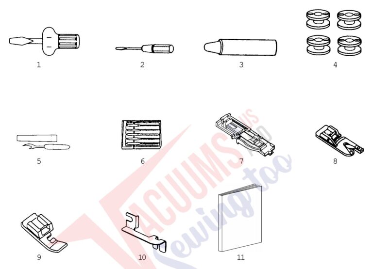 Janome HF2022 schematic page 2 preview