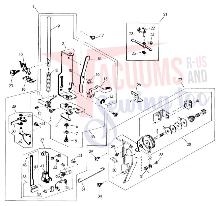 Janome HF2022 schematic page 3 preview