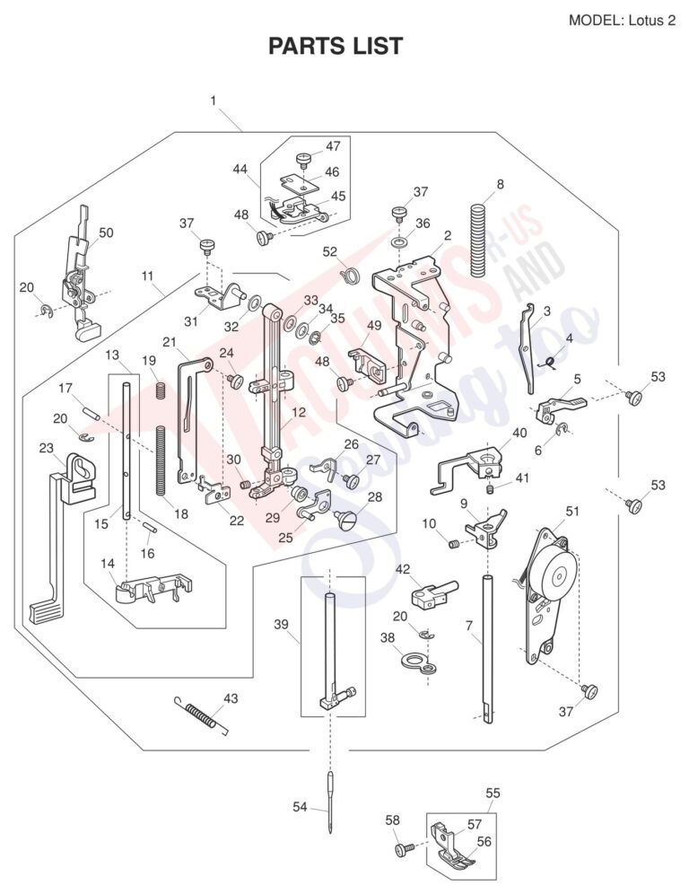 Elna LOTUS 2 schematic page 3 preview