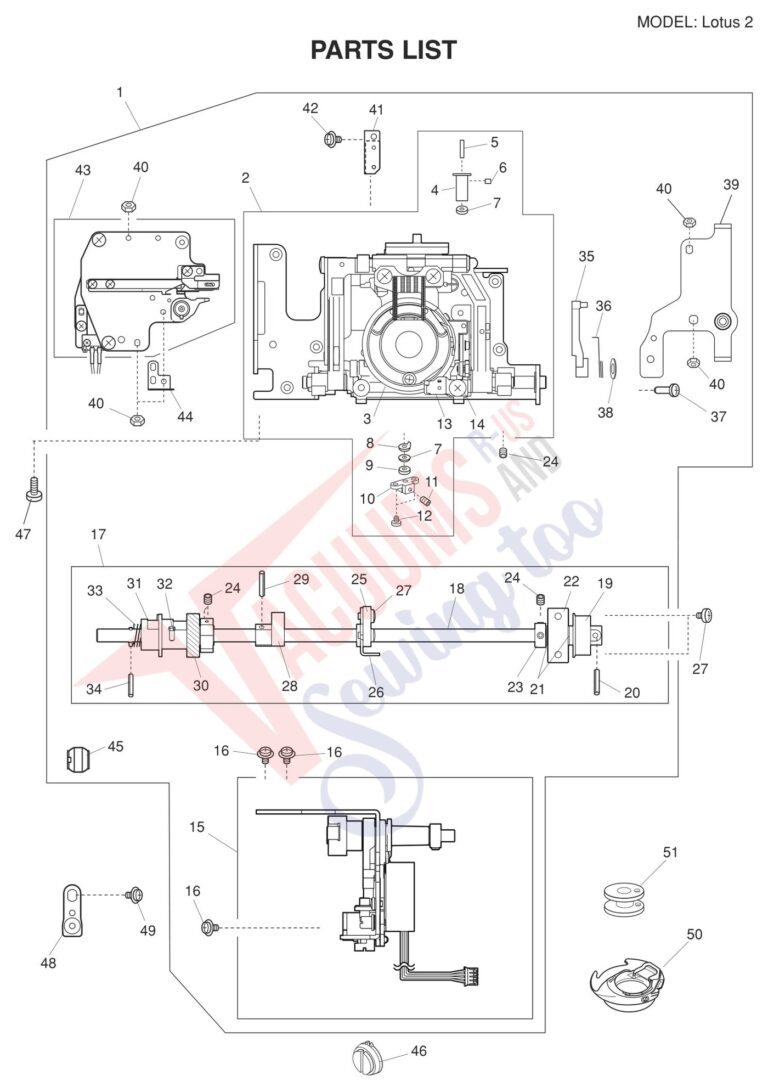 Elna LOTUS 2 schematic page 4 preview