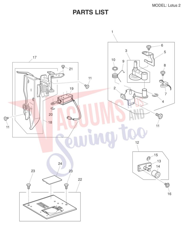 Elna LOTUS 2 schematic page 5 preview