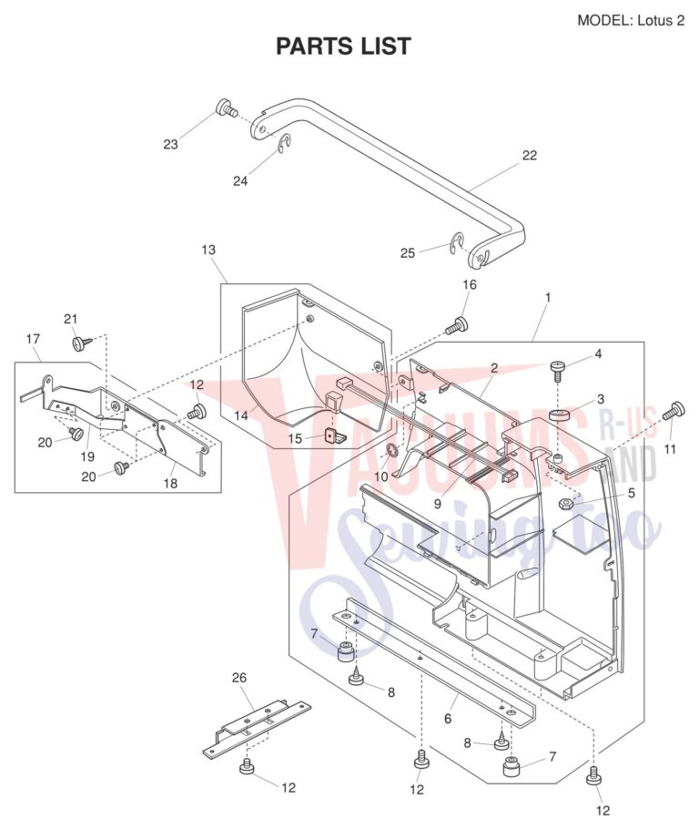 Elna LOTUS 2 schematic page 7 preview