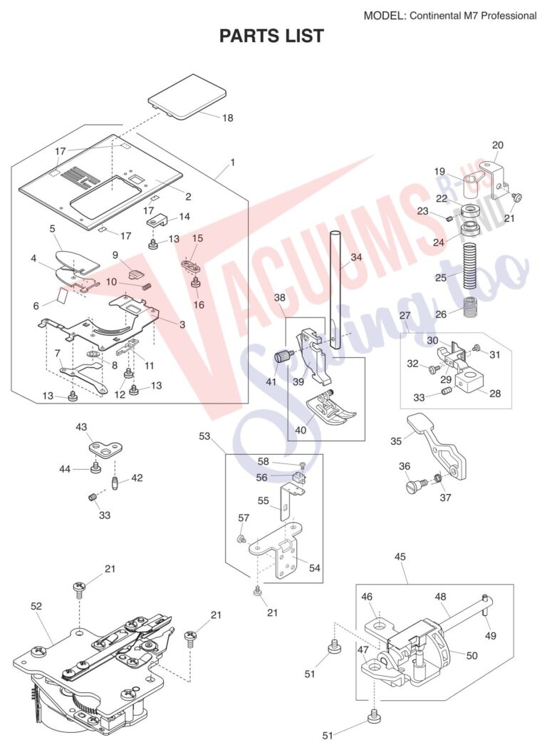 Janome M7 schematic page 11 preview