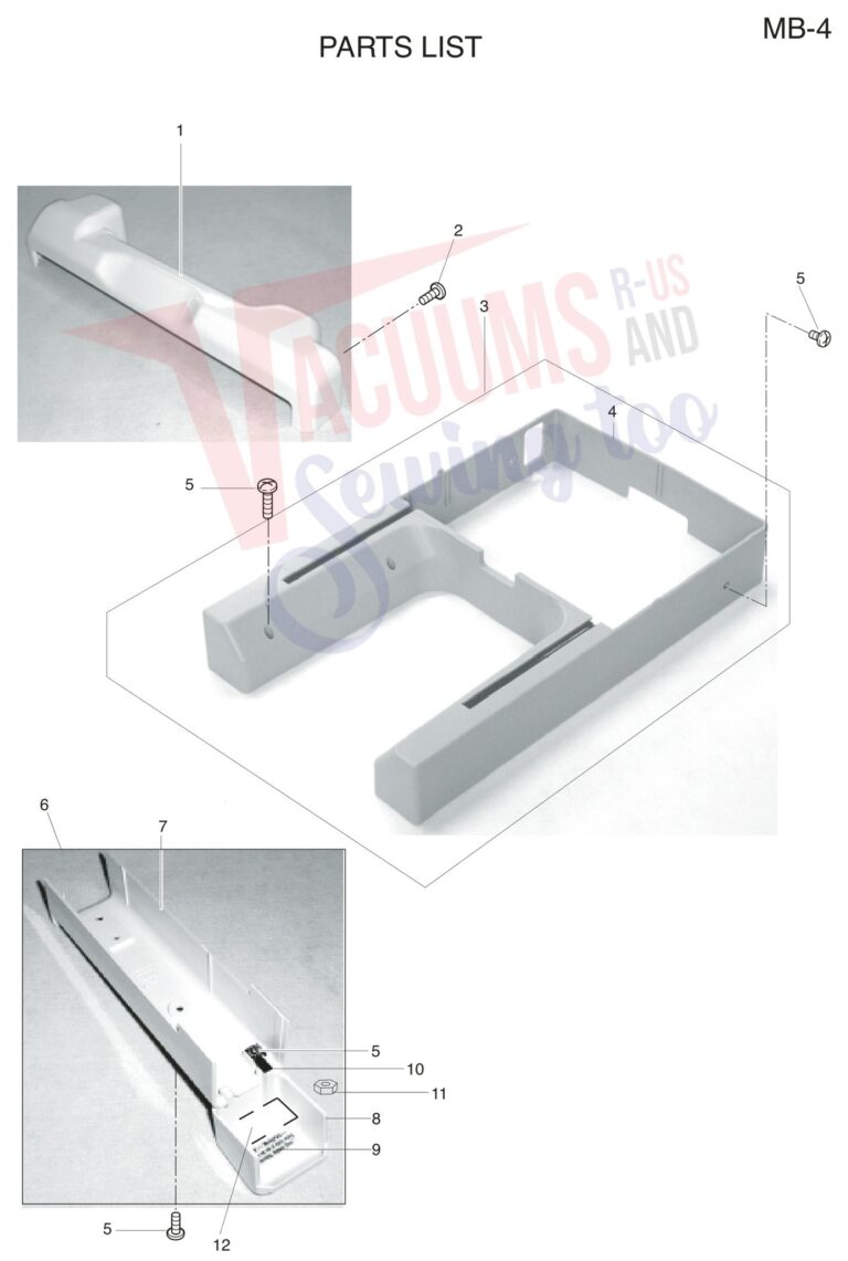 Janome MB4 schematic page 16 preview
